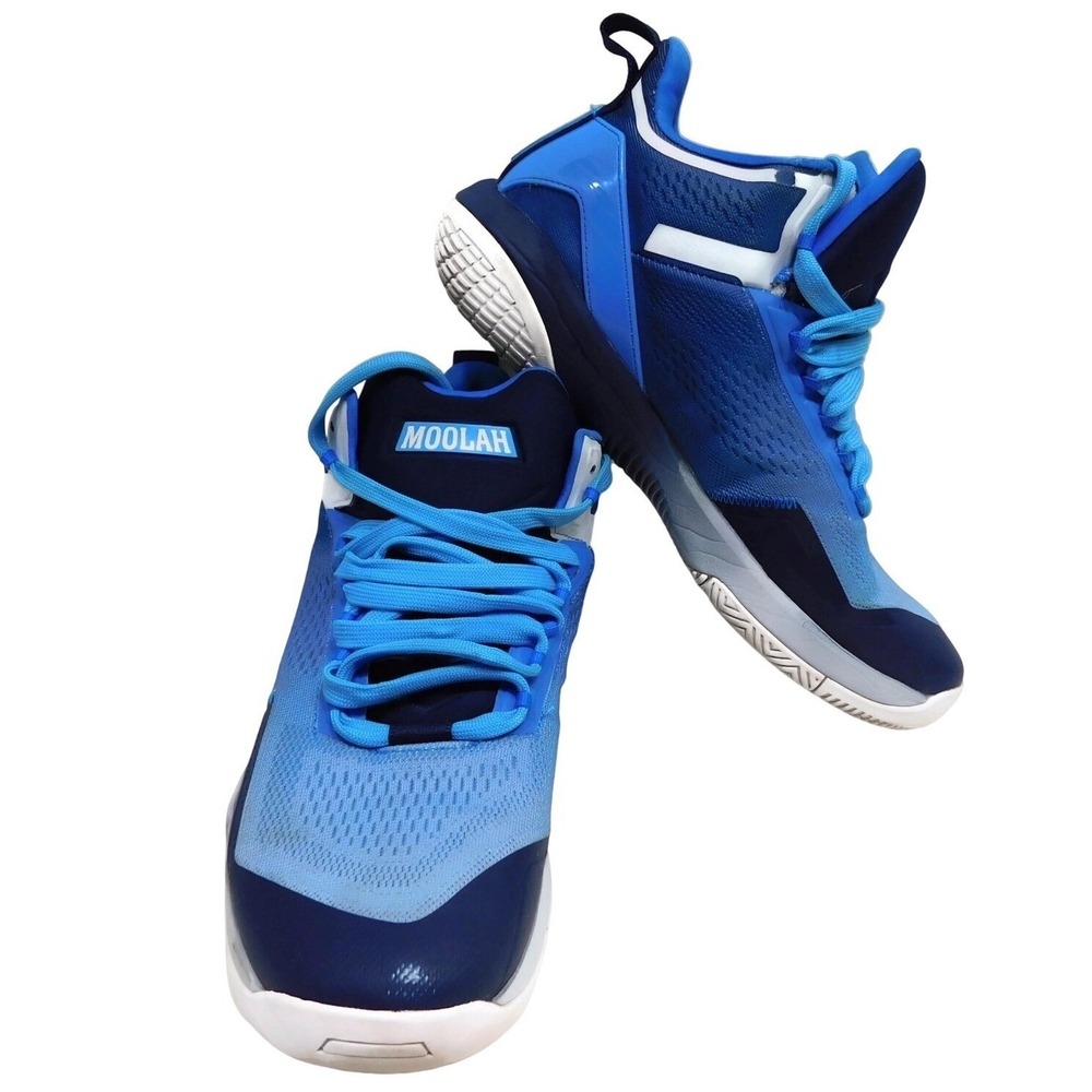 Moolah Neovolt Pro Women's Basketball‎ Shoes Size 10 Blue Navy Sig. Fit High-Top